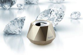 [Best Gift!]BOOMER VIVI Portable Mini Bluetooth Speaker Best Stereo Diamond Speaker Shape with Built-in Microphone... N2