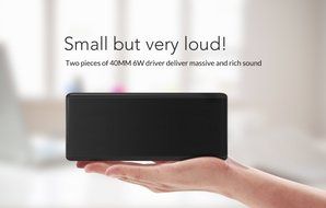 Bolse&reg; 12W Portable Smart NFC Wireless Bluetooth v4.0 Speaker (Two Large 40MM 6W Drivers) with Touch Control Function... N6