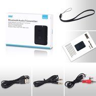 August MR250 Bluetooth Wireless Transmitter - Audio Sender for TV to Bluetooth Headphone - Stream Music from 3.5mm... N6