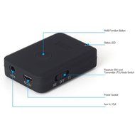 August MR250 Bluetooth Wireless Transmitter - Audio Sender for TV to Bluetooth Headphone - Stream Music from 3.5mm... N15
