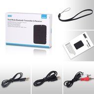 August MR250 Bluetooth Wireless Transmitter - Audio Sender for TV to Bluetooth Headphone - Stream Music from 3.5mm... N17