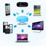 Lycheers Waterproof Wireless Bluetooth Shower Speaker &amp; Handsfree speakerphone Compatible with all Bluetooth Devices... N3