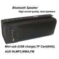 Loud Bluetooth Speakers, Srround Sound Portable Tech Bluetooth Speakers with Bass for Warehouse Office and Home N6