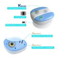 Miomix Portable Wireless Bluetooth 3.0 Shower Speaker Waterproof Speaker with Suction Cup for Bathroom, Boat or... N4