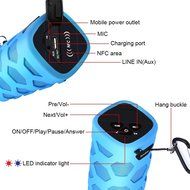 Barsone Bluetooth Speaker V4.0 with 4000mAh Power Bank 2 in 1 NFC Wireless Portable Speaker Super Bass HD Sound... N15