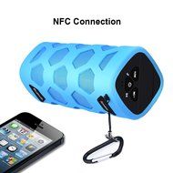 Barsone Bluetooth Speaker V4.0 with 4000mAh Power Bank 2 in 1 NFC Wireless Portable Speaker Super Bass HD Sound... N19