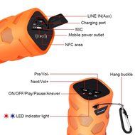 Barsone Bluetooth Speaker V4.0 with 4000mAh Power Bank 2 in 1 NFC Wireless Portable Speaker Super Bass HD Sound... N21