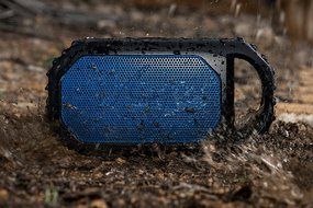 ECOXGEAR Ecostone Portable Outdoor Bluetooth Speaker - Retail Packaging - Red N7