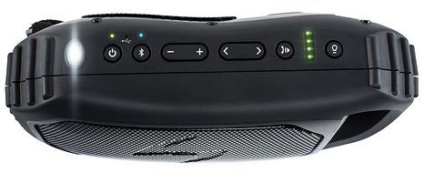 ECOXGEAR Ecostone Portable Outdoor Bluetooth Speaker - Retail Packaging - Red N15