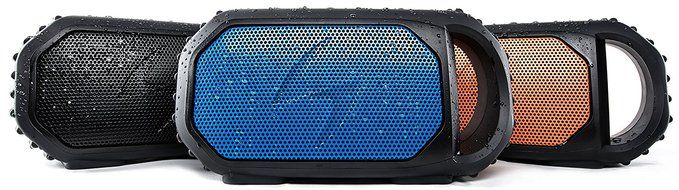 ECOXGEAR Ecostone Portable Outdoor Bluetooth Speaker - Retail Packaging - Red N18