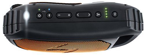 ECOXGEAR Ecostone Portable Outdoor Bluetooth Speaker - Retail Packaging - Red N27