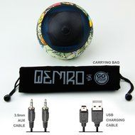 Dance Music Bluetooth Travel Speaker w/ 32 Hour Rechargeable Battery by GOgroove - Works With Apple iPhone 6 ,... N3
