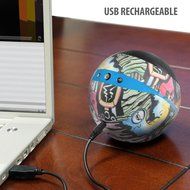 Dance Music Bluetooth Travel Speaker w/ 32 Hour Rechargeable Battery by GOgroove - Works With Apple iPhone 6 ,... N5