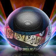 Dance Music Bluetooth Travel Speaker w/ 32 Hour Rechargeable Battery by GOgroove - Works With Apple iPhone 6 ,... N7