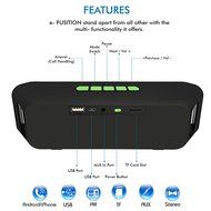 Portable Bluetooth 4.1 Speaker Wireless Stereo FM Radio, High-Def Crystal Sound, Upto 128GB Micro SD Card Support... N7