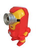 New Iron Man Wireless Bluetooth Speaker Mini Portable Children Style LED Light Speakers Stereo Music Player Support... N2