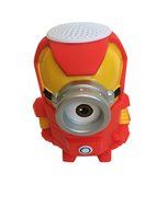 New Iron Man Wireless Bluetooth Speaker Mini Portable Children Style LED Light Speakers Stereo Music Player Support... N6