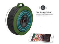 Enegg Mini Portable Sport Wireless Bluetooth Waterproof Outdoor &amp; Shower Speaker With Hands Free Calls for iPhone... N4