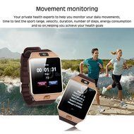 Dz09 Bluetooth Smart Watch with Camera for Iphone and Android Smartphones (Black) N4