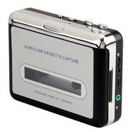Kobwa(TM) USB Audio Cassette Tape Converter to MP3 CD Player PC(Silver and Black) with Kobwa's Keyring