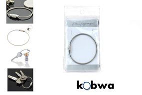 Kobwa(TM) USB Audio Cassette Tape Converter to MP3 CD Player PC(Silver and Black) with Kobwa's Keyring N6