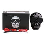 LANSHENG(Black) Plastic Metallic SKULL Wireless Bluetooth Speaker Sunglass NFC Speaker