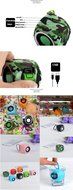 Wellvoo Portable wireless bluetooth speaker water proof rechargeable loudspeaker soundbox for outdoor sports bicycling... N3