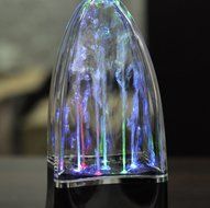 ECVISION Wireless Bluetooth Colorful LED Music Fountain Dancing Water Speakers Portable Mini Music Subwoofer Speaker... N5