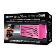 iSound Sonic Waves Bluetooth Speaker with Microphone (red) N7