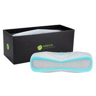 PINGKO Portable Waterproof IPX7 Wireless Outdoor Sports Bluetooth Speaker with Built-in Microphone for Calls-Blue N6