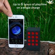 J&amp;L Portable Water-Resistant Bluetooth 3.0 Speaker, IPX5 Mini Shower Speaker, Built-In Mic N3