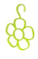 Interbusiness Flower Scarf Holder Organization Towel Hanger, Rose N10