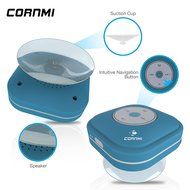 Portable Waterproof Bluetooth Shower Speaker, Wireless Shockproof Stereo Speakerphone, Unlimited Music, FM Radio... N3