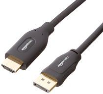 AmazonBasics DisplayPort to HDMI Cable - 6 Feet