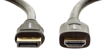 AmazonBasics DisplayPort to HDMI Cable - 6 Feet N11