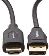 AmazonBasics DisplayPort to HDMI Cable - 6 Feet N15