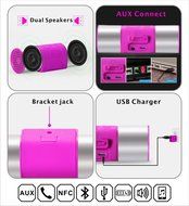 Sport Portable Wireless Bluetooth Speaker,Mepro Portable Outdoor Sport Stereo Bluetooth Speaker with Dual Speakers... N9