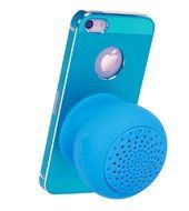 Mini Portable Bluetooth Speaker - Great Sound, Water Resistant with Built-in Microphone &ndash; Light Blue N2