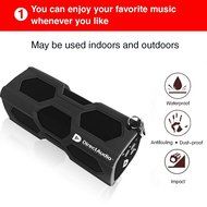 Bluetooth Speaker with Built in Power Bank: 3600 Mah (Black) N2