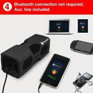 Bluetooth Speaker with Built in Power Bank: 3600 Mah (Black) N5