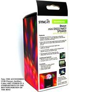 SYNC-IT Bluetooth Portable Wireless Party Speaker With Light Show - Full USB Connectivity - Multi-Colored LED... N4