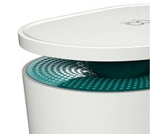 Oaxis Bento Award Winnng Magnetic Induction Close Contact Wireless Indoor Ourdoor Speaker - White N5