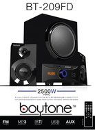 Boytone BT-209FD Wireless Bluetooth Main unit, Powerful Sound &amp; Bass, 30 watt, excellent clear sound &amp; FM radio... N6