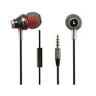 LENTION I300 3.5mm In Ear Earphone Volume Controlable Stereo Headphones For iPhone Samsung Color Black