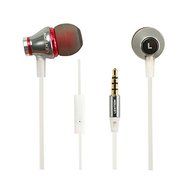 LENTION I300 3.5mm In Ear Earphone Volume Controlable Stereo Headphones For iPhone Samsung Color Black N2
