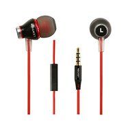 LENTION I300 3.5mm In Ear Earphone Volume Controlable Stereo Headphones For iPhone Samsung Color Black N3
