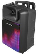 Sharper Image SBT1016BK Wireless Tailgate Party Speaker With LED light Show, Bluetooth And Aux-in