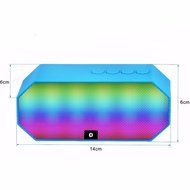 Bluetooth Speaker,ELEGIANT Portable Wireless Stereo Speaker with LED Lights, Build-in Microphone Support Hands-free... N3