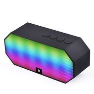 Bluetooth Speaker,ELEGIANT Portable Wireless Stereo Speaker with LED Lights, Build-in Microphone Support Hands-free... N17