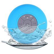 MACOX Bluetooth Speaker,Mini Sucker Bluetooth Speaker Waterproof, Wireless, Handsfree, with Suction Cup (Blue)
